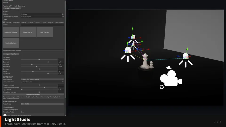Polynest Editor Tools: Light studio