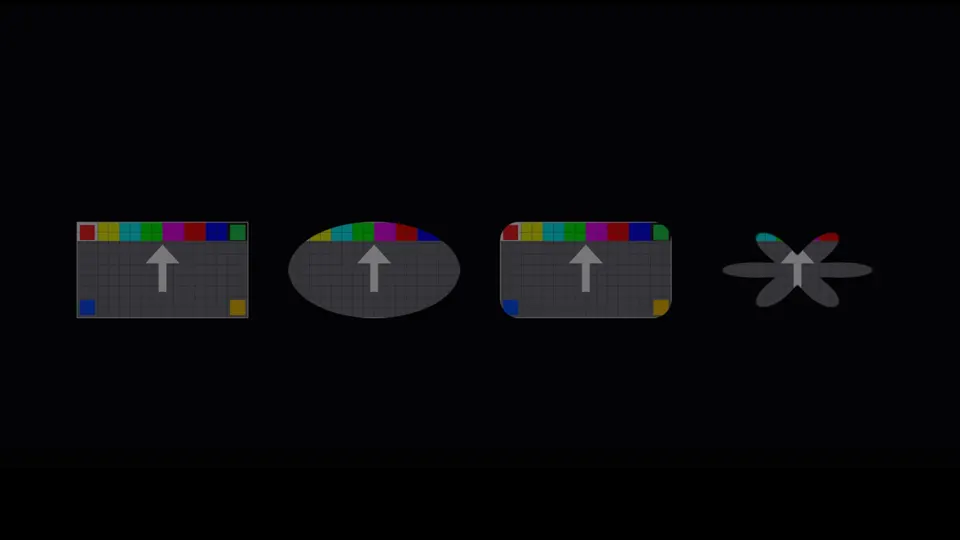 Real Projector: Shapes