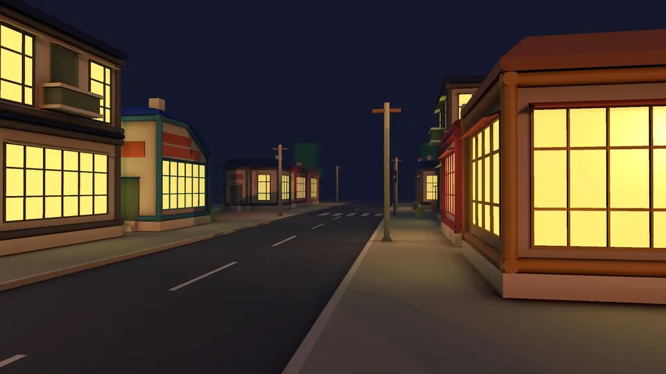 Stylized Village
